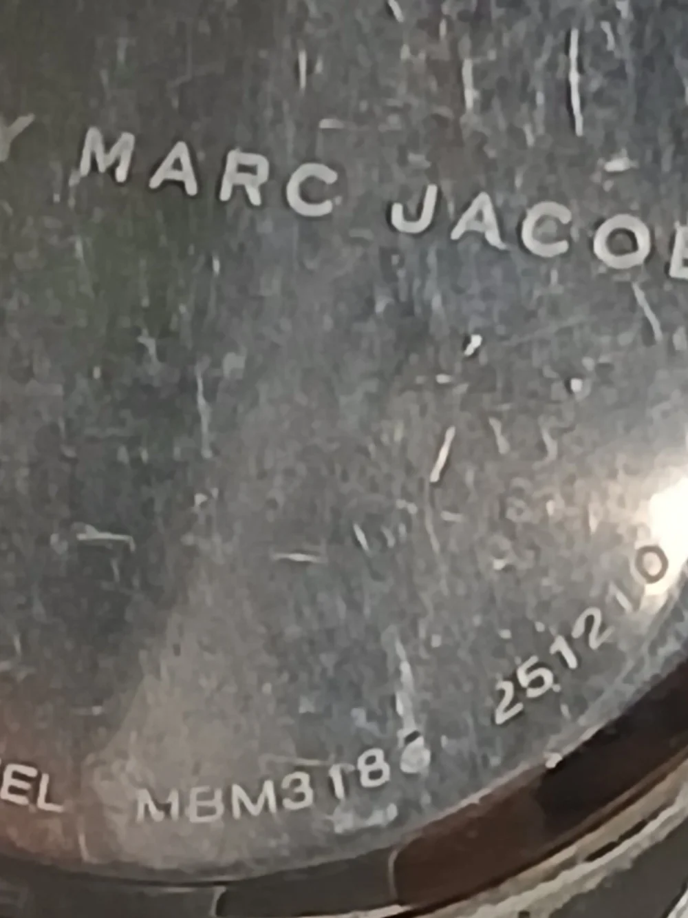 “Marc by Marc Jacobs Watch MBM3183 - FOR PARTS / Repair